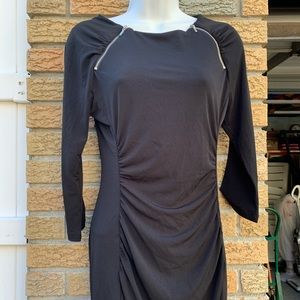 Long Sleeve Black Dress